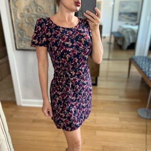 NWOT Alya Floral Side Belt Buttery Soft Dress